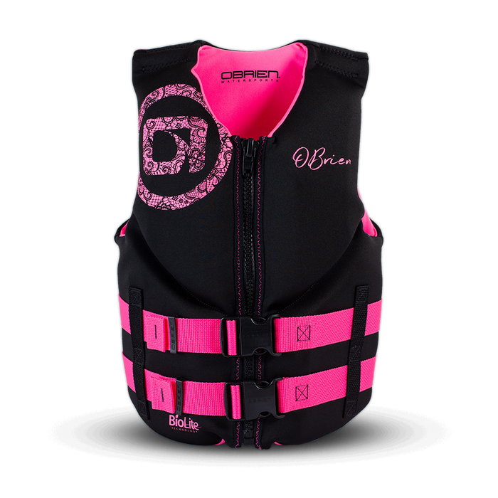 OBrien Junior Neo Life Jacket - Pink (75-125 lbs)