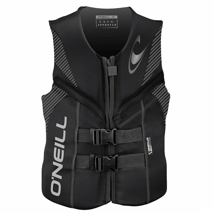 ONeill Mens Reactor USCG Vest - Black/Black/Black