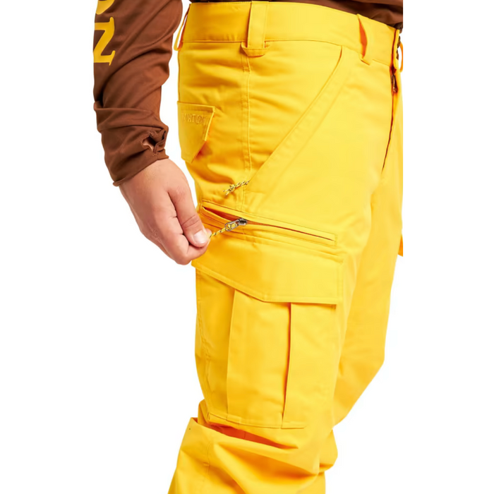 Burton Boys Exile Cargo Snowboard Pant-Yellow