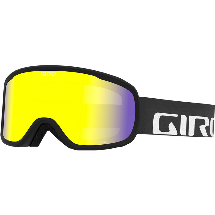 Giro Cruz Goggle Black Wordmark - Yellow Boost