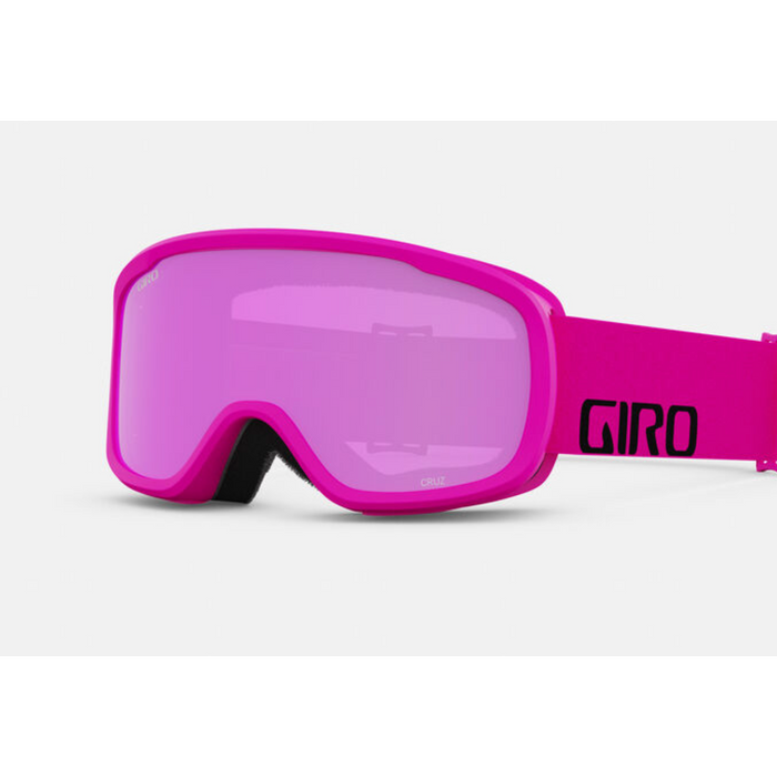 Giro Cruz Goggle Bright Pink Woodmark - Amber Pink