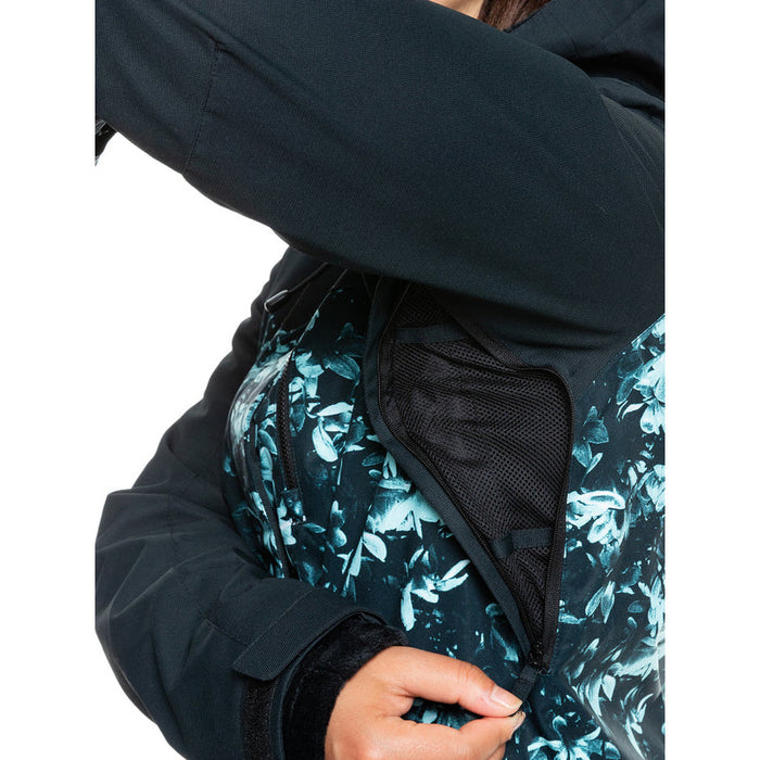 ROXY Jetty 3-in-1 Insulated Snow Jacket - True Black Akio