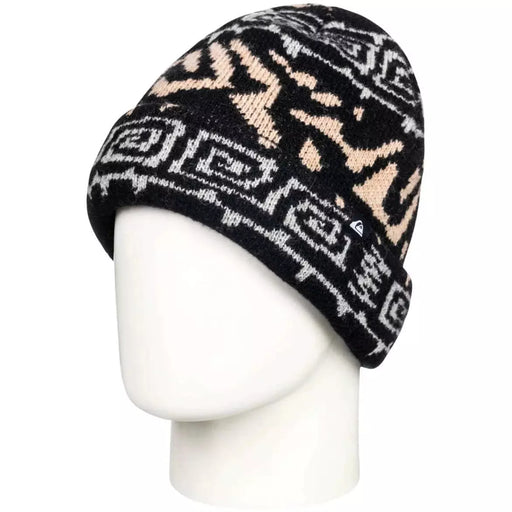 Quiksilver Archive Beanie True Black KVJ0 Performance Ski Surf