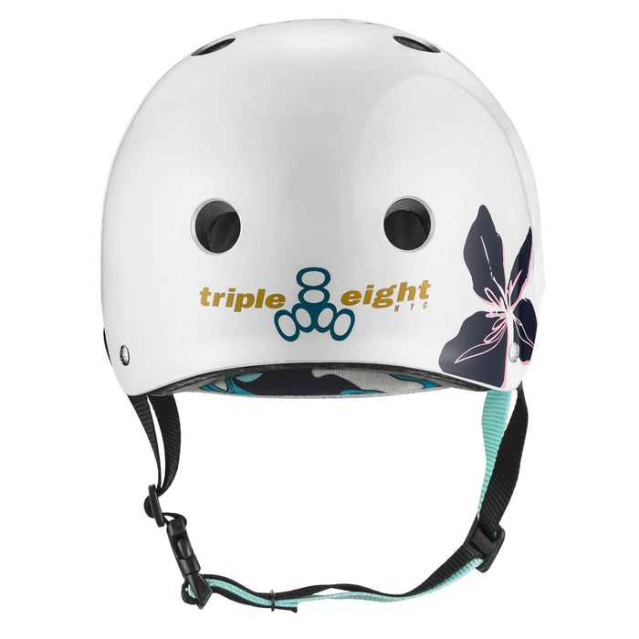 Triple Eight The Certified Sweatsaver Helmet Floral S/M